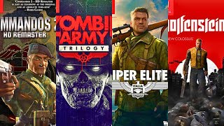 Top 10 Best MILITARY WAR Games on NINTENDO SWITCH (Best WW2 Games Switch)