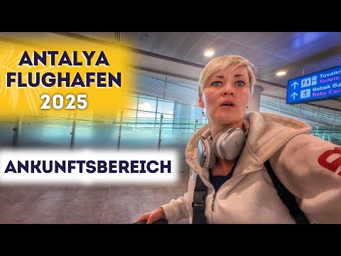 Antalya Airport Arrivals Second Terminal 2 New Overview 2025