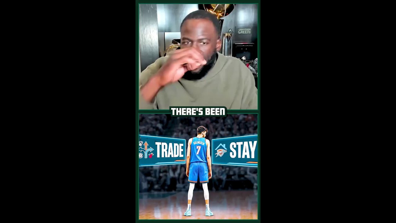 Draymond Green Reacts to "Ridiculous" Chet Holmgren Trade Talks