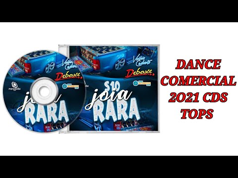 DANCE COMERCIAL 2O21 CD S-10 JOIA RARA-VINICIUS CAVALCANTE CDS TOPS