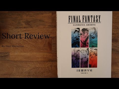Short Review -- Final Fantasy Ultimania Archive vol 1