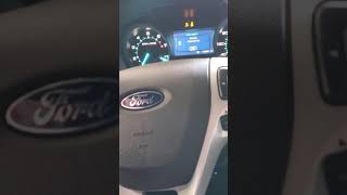 2013-2015 Ford Explorer. Hard electronic power steering/Electronic failure module/motor