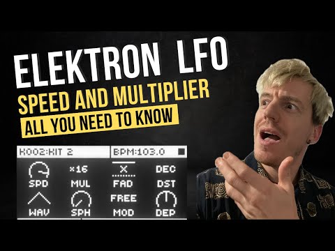Rytm/Syntakt/Digitakt LFO speed and multiplier CLEARLY EXPLAINED // LFO beat sync