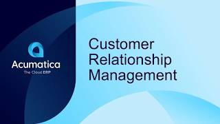 Customer Relationship Management (CRM)