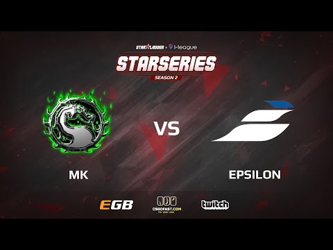 [EN] MK vs Epsilon, map 1 dust2, SL i-League StarSeries S2