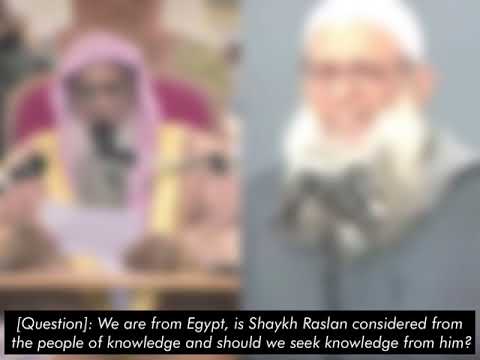 Shaykh Wasi’ullah Abbas praise for Shaykh Raslan