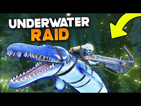 How we RAIDED an UNDERWATER CAVE 12 HOURS into WIPE | ARK MTS Chapter 2.3 Ep 1