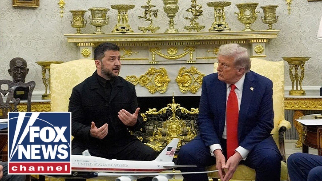 Trump meets Zelenskyy following Russia's attack on Kyiv