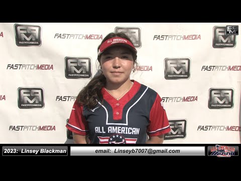 2023 Linsey Blackman 4.0 GPA - Pitcher and Third Base Softball Skills Video - All American Mizuno