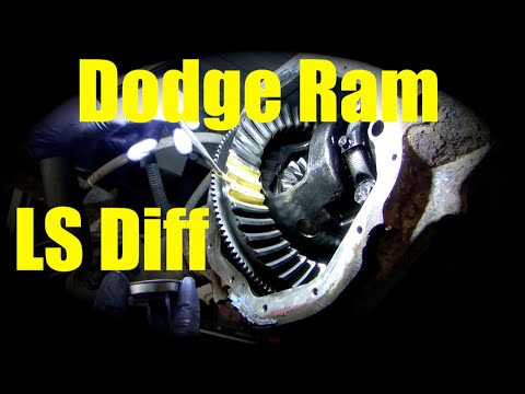 Dodge Limited Slip diff repair part 1 Inspection How to adjust backlash