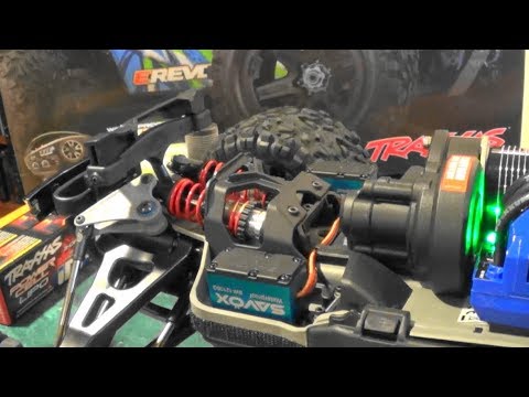 Traxxas E-Revo 2.0 Duel Waterproof Savox Servo Install