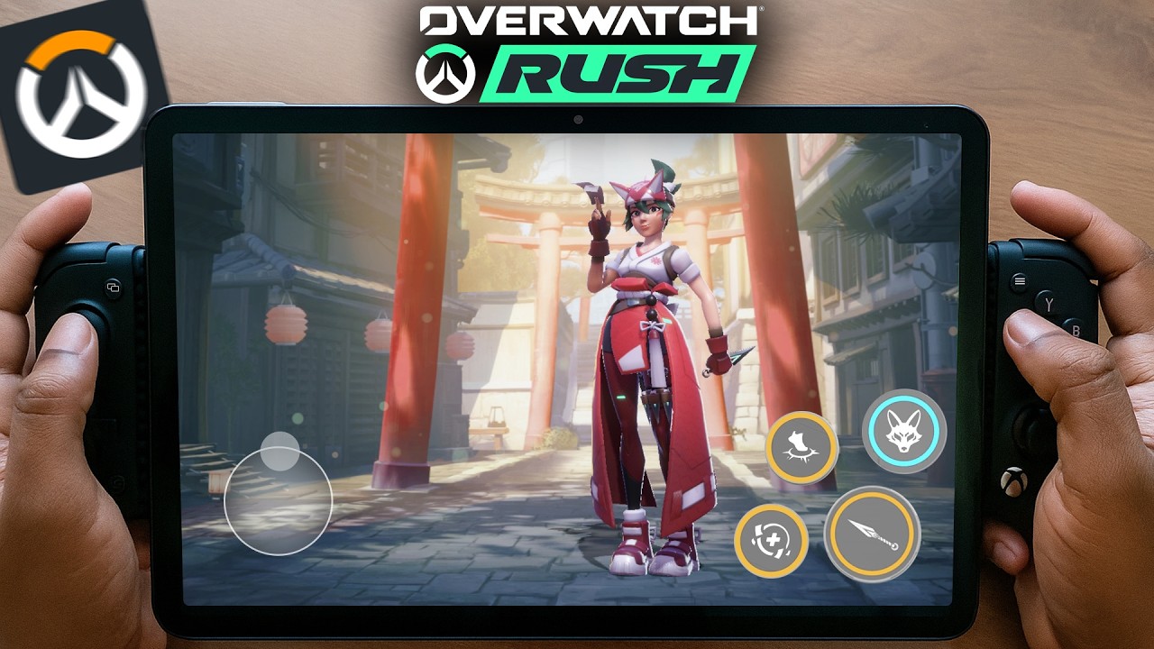 JOGUEI o NOVO OVERWATCH MOBILE CONTRA PLAYERS - MELHOROU?