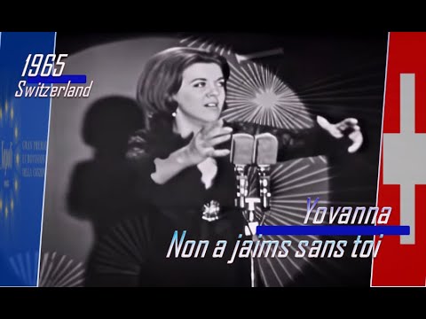 eurovision 1965 Switzerland 🇨🇭 Yovanna - Non a jaims sans toi ᴴᴰ