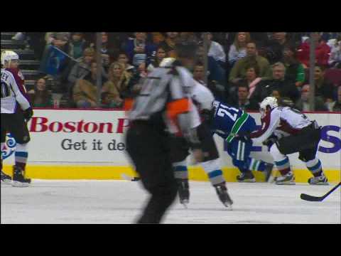 Canucks Vs Avs - Game Highlights - 11.20.09 - HD