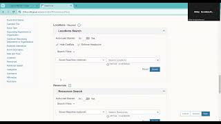 Creating an Event Reservation in 25Live