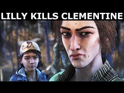 Lilly Kills Clementine - The Walking Dead Final Season 4 Episode 2 (Telltale Series)