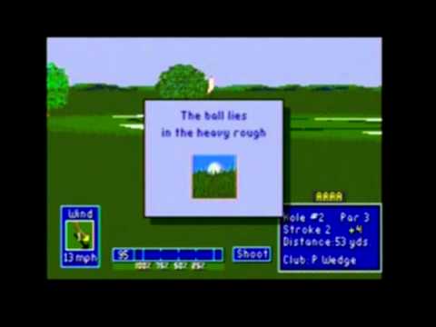 PGA European Tour Megadrive