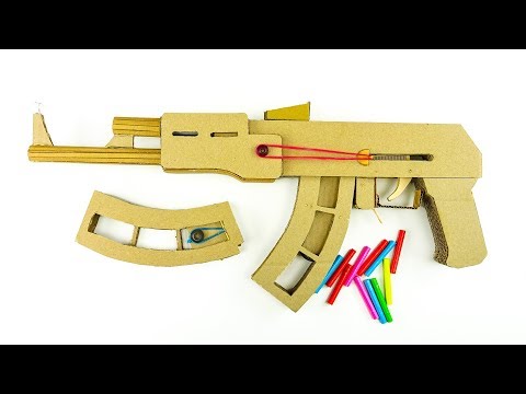 How to Build AK-47 Model that Shoots