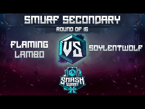 Flaming Lambo vs SoylentWolf - Smurf Secondary: Round of 16 - Smash Summit 10 | Cpt. Falcon vs Fox