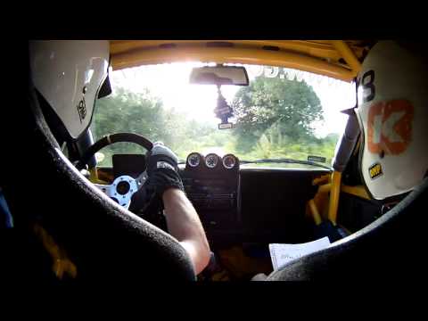 Marcin Bąkowski/Arek Kula - 1 Rajd Makowski 2015 - OS 7 Zielone Łopiany - Fiat CCS VK