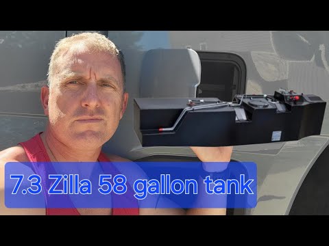 Ford 7.3 Godzilla Super Duty 58 gallon tank! For shortbed! 2020 to 2024 check it out!