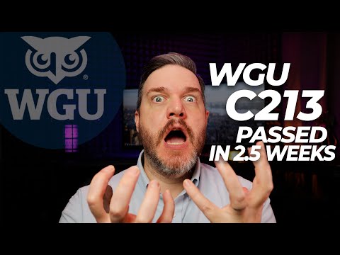 How to Pass WGU MBA C213 Accounting for Decision Makers Review