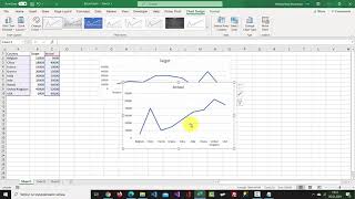 Excel Tips and Tricks #36 How to combine two graphs into one