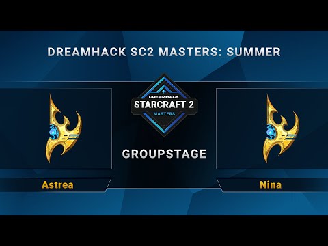 SC2 - Astrea vs. Nina - DreamHack SC2 Masters Summer - Group A - NA