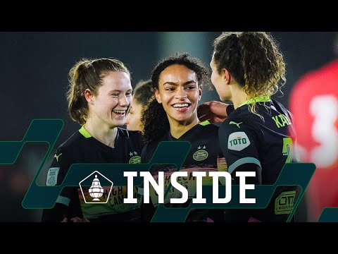 INSIDE | Jong PSV Vrouwen - PSV Vrouwen | De achtste finale in de TOTO KNVB Beker 🏆