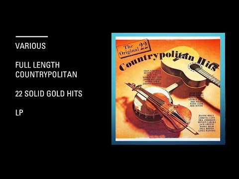 Various - Full Length Countrypolitan - 22 Solid Gold Hits - Lp