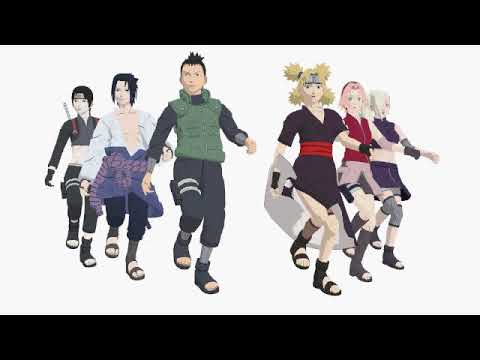 [MMD Naruto] MOMOLAND -  BAAM
