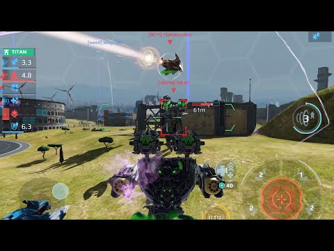 Enemy Ao Jun play is a highlight in a quick Rome — War Robots