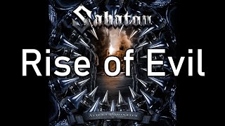 Sabaton | Rise of Evil | Lyrics