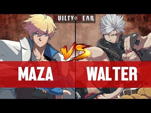 【GGST】MAZA(KY) vs WALTER(CHIPP) ▰ Guilty Gear Strive | High Level Gameplay
