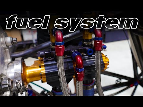 THE FUEL PUMP & FUEL SYSTEM ON A TOP FUEL DRAGSTER