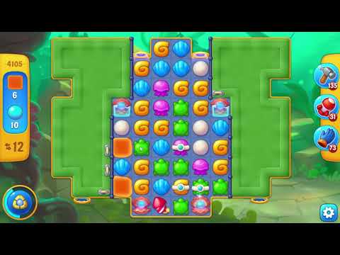 Fishdom 4105 Hard Level - NO BooSTERS