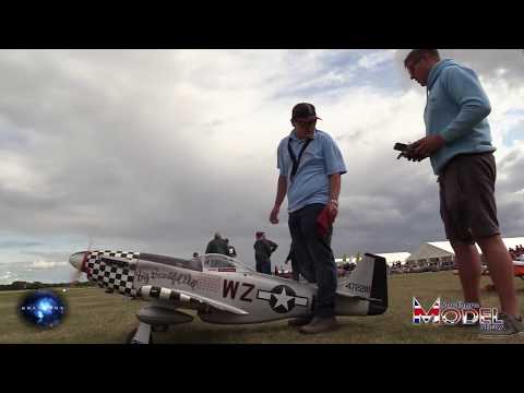 Bud Nosen P51 Mustang RC Scale Plane Southern Model Show