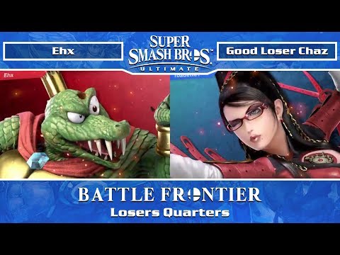 Battle Frontier 2.0: Ehx (K.Rool) vs Good Loser Chaz (Joker, Bayonetta, Inkling) - Losers Quarters