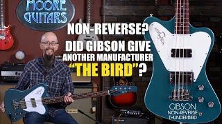 Video thumbnail for Gibson Non-Reverse Thunderbird Bass - (Did Gibson give another manufacturer "the Bird"?) by MooreMusicGuitars