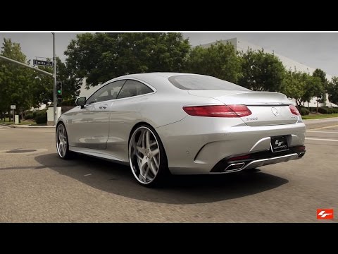 New Mercedes Benz S550 4MATIC Coupe 24" Lexani Wheels