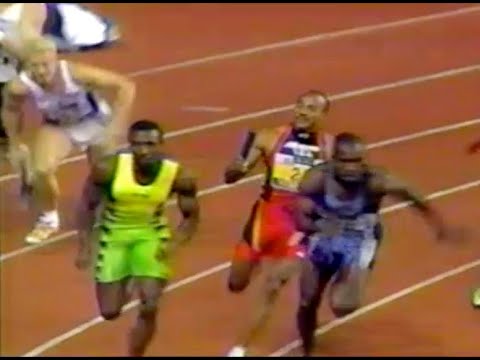 Berlin Dream Team (Bailey, Johnson, Fredericks, Christie) - Jesse Owens 4 x 100m  - 1996 ISTAF Meet