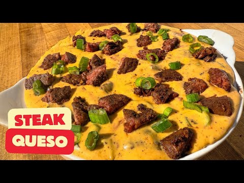 🔥 Smoked Steak Queso – The Ultimate Game Day Dip!