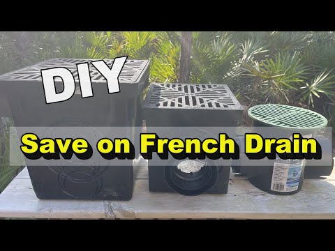 $16 Catch Basin Saves You So Much Money over French Drain