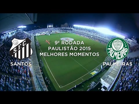 Melhores Momentos - Santos 2 x 1 Palmeiras - Paulistão - 11/03/2015