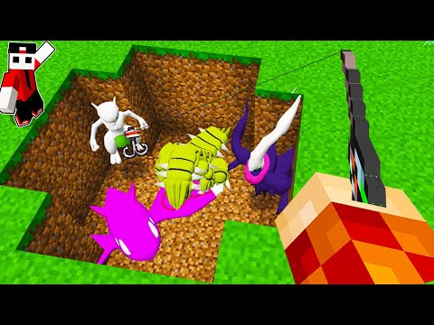 *NUOVA SFIDA* GARA DI PESCA DEI POKEMON SHINY LEGGENDARI SU MINECRAFT!!