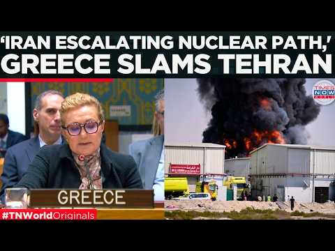 WATCH: ‘IRAN ESCALATING Nuclear Path’, Greece SLAMS Tehran At UNSC On US-Iran War
