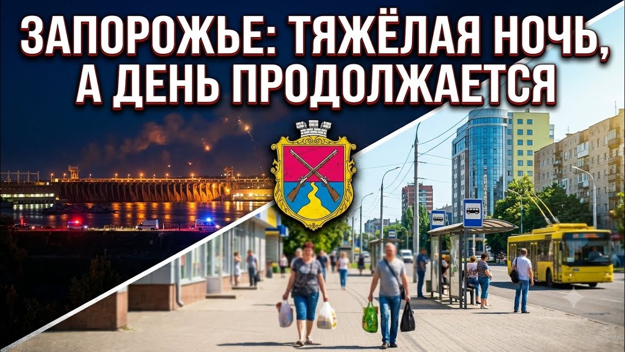 Запорожье ПОСЛЕ ОБСТРЕЛОВ ПО ГОРОДУ ОБСТАНОВКА СЕЙЧАС 02.06.2026