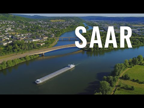 🇩🇪Hidden Gem in Germany: Saar & Moselle Rivers in Konz [4K Silent Nature Walk]
