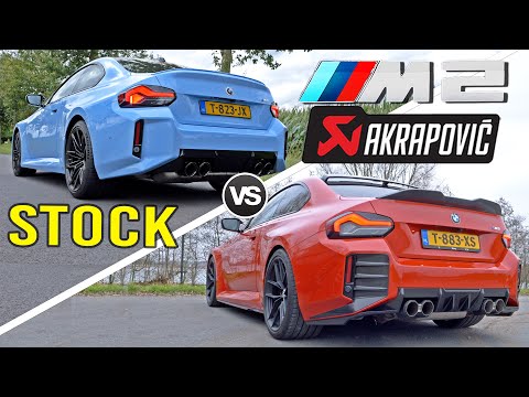 BMW M2 G87 | STOCK vs AKRAPOVIC | REVS FLYBY POV & DRIFT