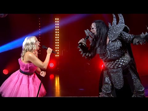 Mr. Lordi & Krista Siegfrids - Diva (Yle Olohuone live)